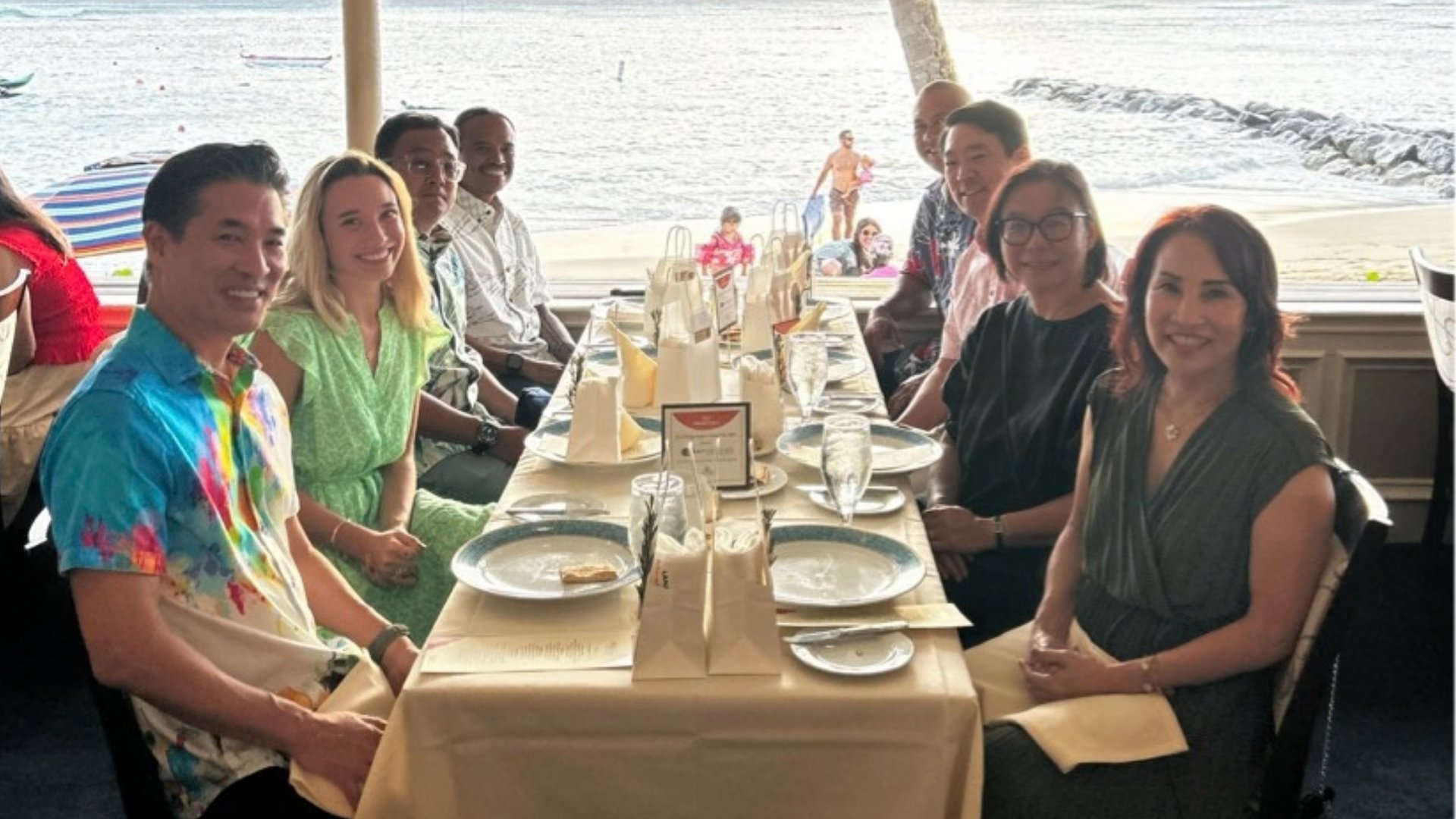 Guests at the Air Central table at The Good Table 2026