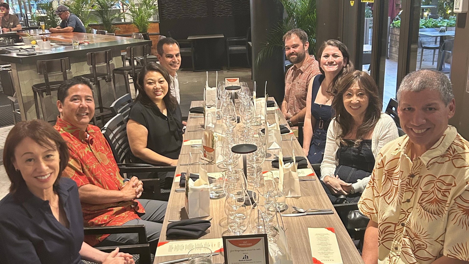 Guests at the Bank of Hawaii table at The Good Table 2026