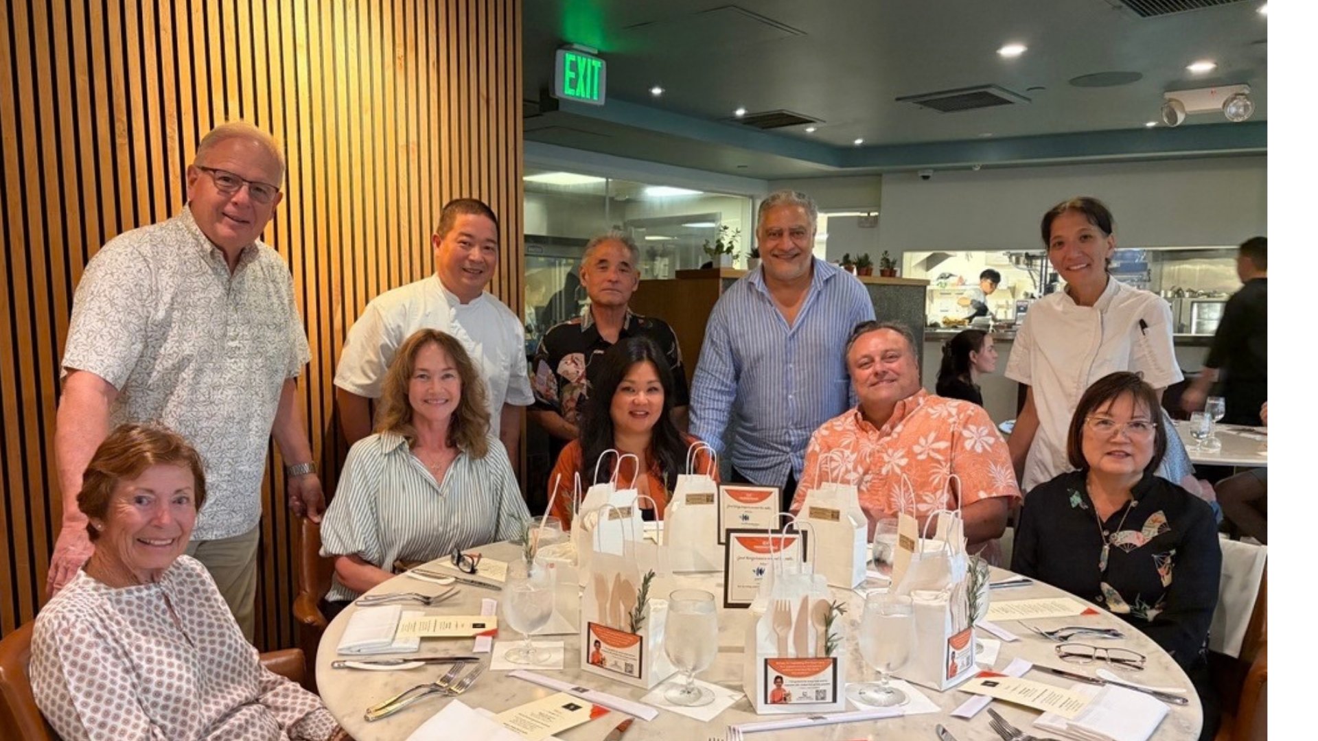 Guests at the Pacific Provisions Hawaii table at The Good Table 2026