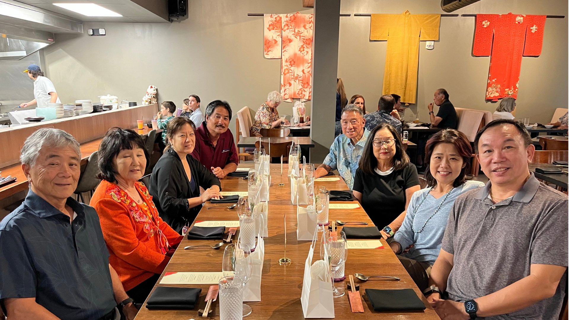 Guests at the Shioi Construction table at The Good Table 2026