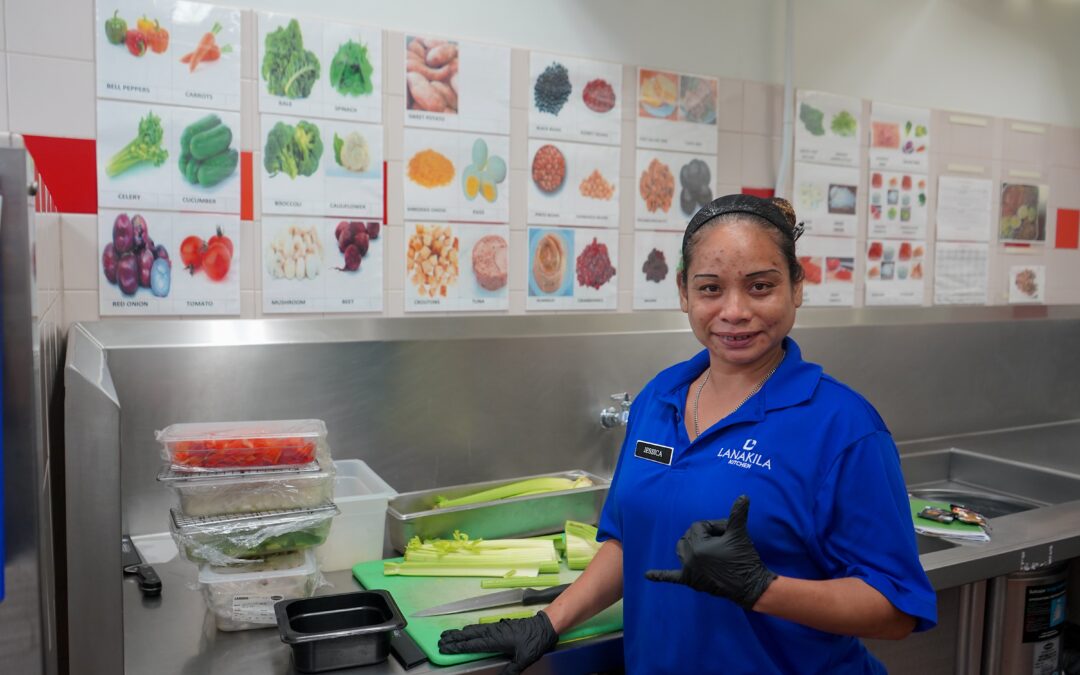 Serving With Aloha at Hale Aina Dining