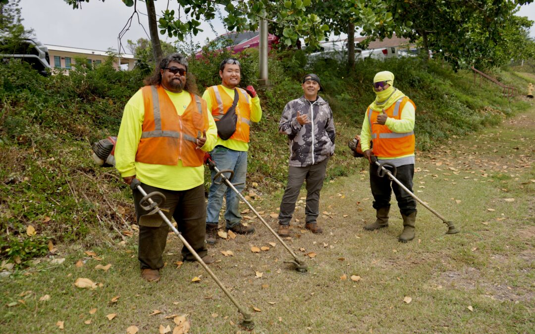 Building Confidence and Careers With Lanakila Grounds Services
