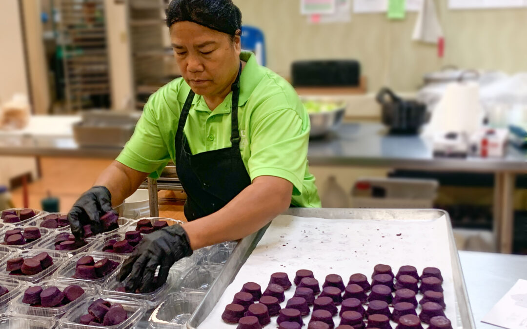 Ube Mochi Bites Bring Creativity to Life at Lanakila Kitchen