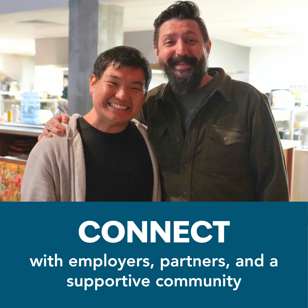 Connect with employers, partners, and a supportive community